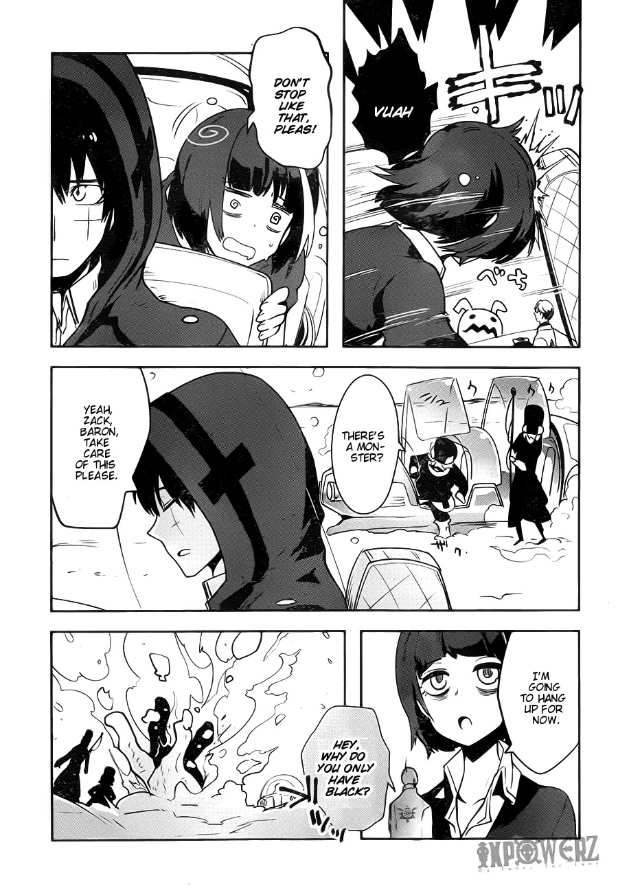 Yakushoku Distpiari - Gesellshaft Blue Chapter 7 page 22 - Chapter 7: A Watcher Can't Be This Sleepy!