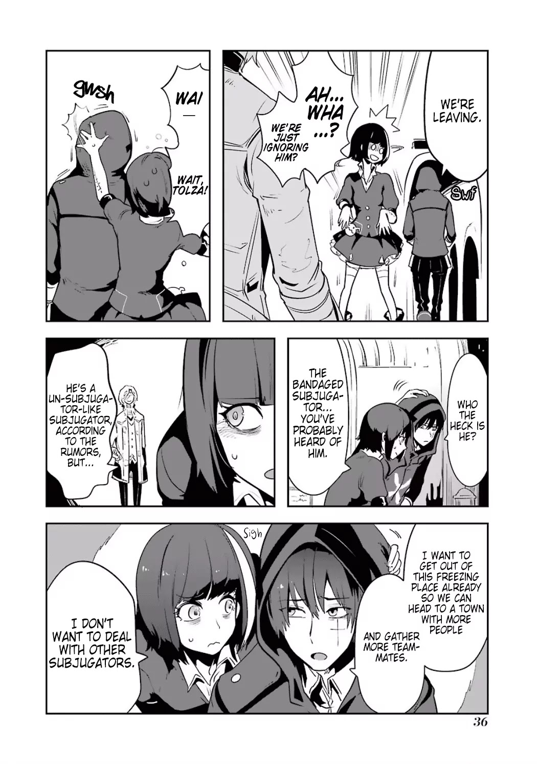 Yakushoku Distpiari - Gesellshaft Blue Chapter 8 page 14 - Chapter 8: Scramble of the Purest Intentions