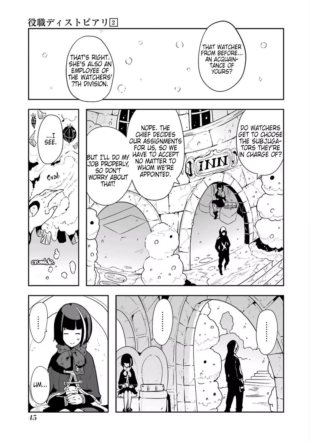 Yakushoku Distpiari - Gesellshaft Blue Chapter 8 page 23 - Chapter 8: Scramble of the Purest Intentions