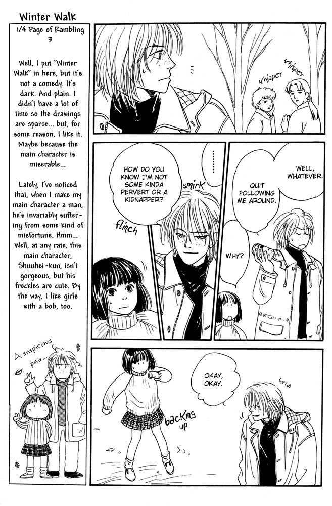 Yakusoku no Ie Chapter 3.0-2 page 14 - Vol.3 Chapter Oneshot v2 : Winter Walk