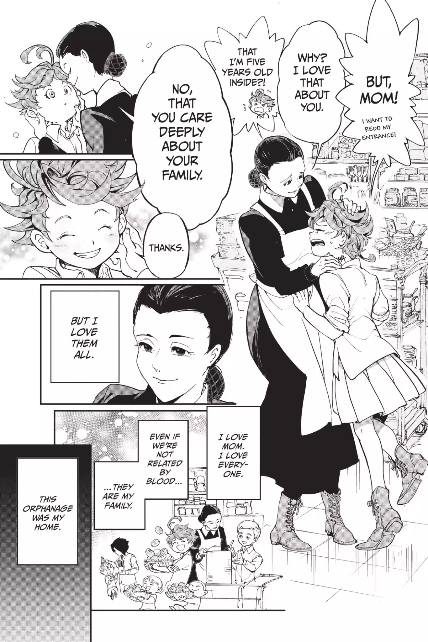 Yakusoku no Neverland Chapter 1 page 13 - Chapter 1: Grace Field House