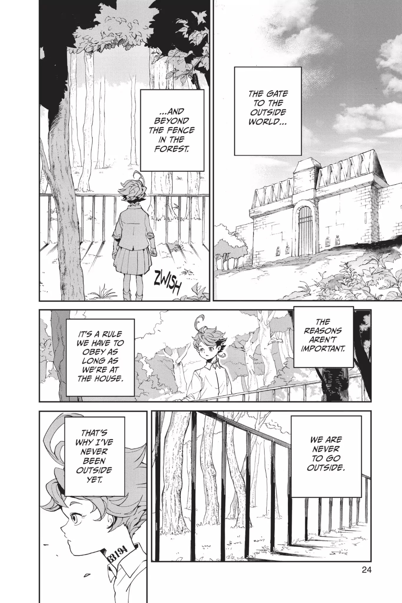 Yakusoku no Neverland Chapter 1 page 23 - Chapter 1: Grace Field House