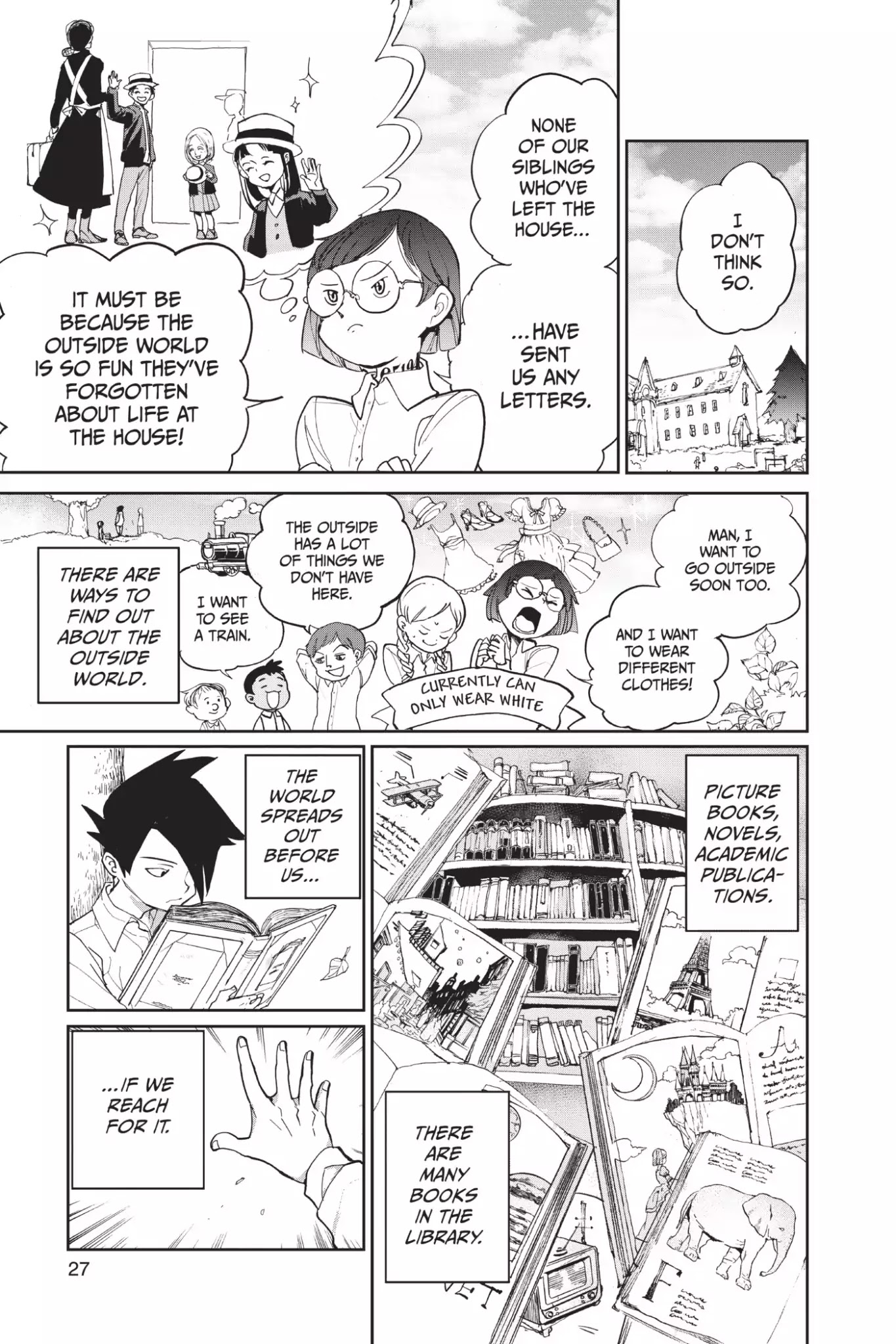 Yakusoku no Neverland Chapter 1 page 26 - Chapter 1: Grace Field House