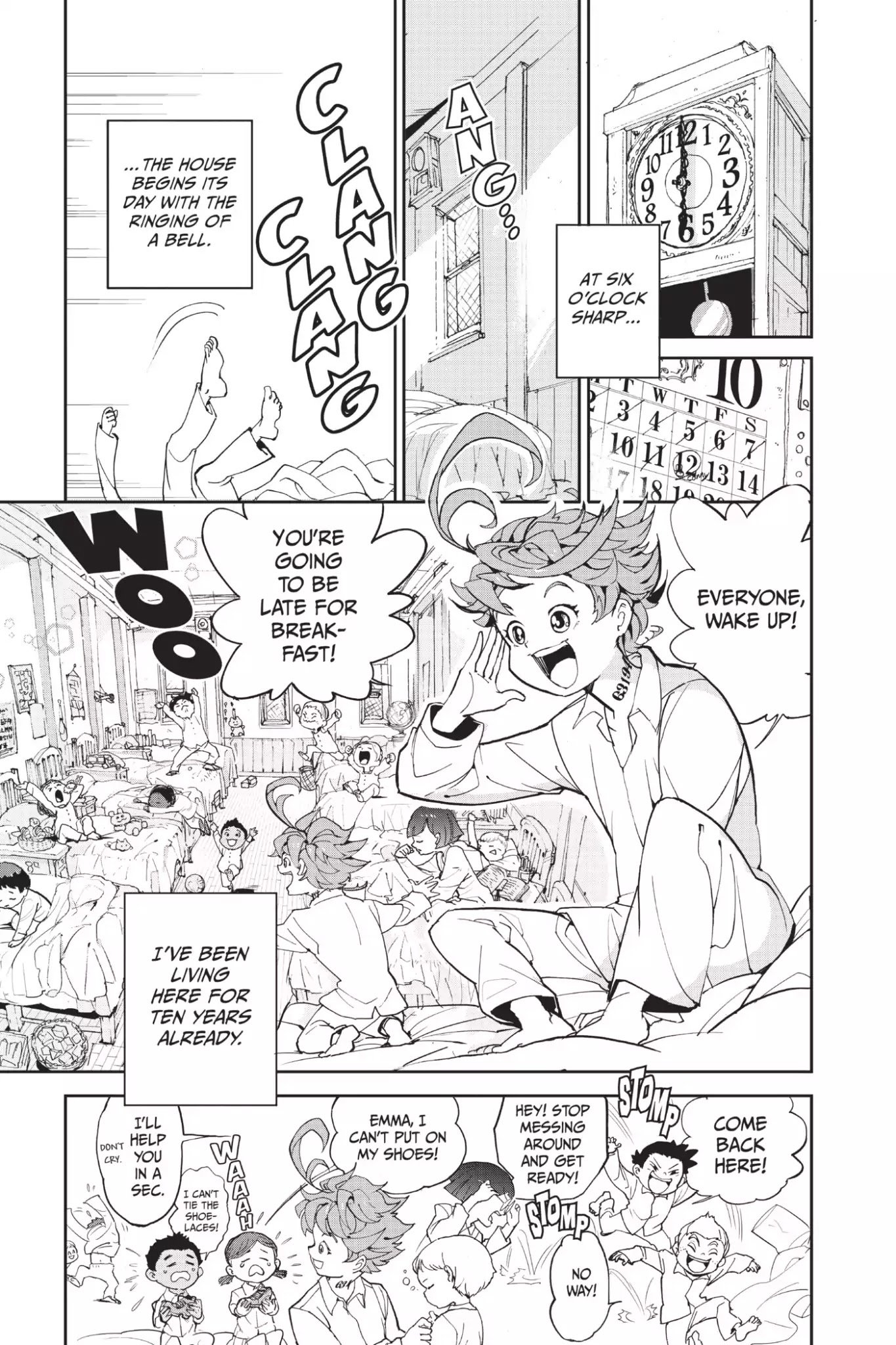 Yakusoku no Neverland Chapter 1 page 9 - Chapter 1: Grace Field House