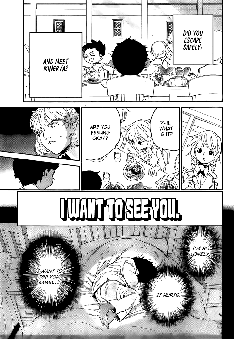 Yakusoku no Neverland Chapter 100 page 10 - Chapter 100: Arrival