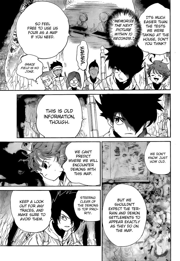 Yakusoku no Neverland Chapter 100 page 16 - Chapter 100: Arrival