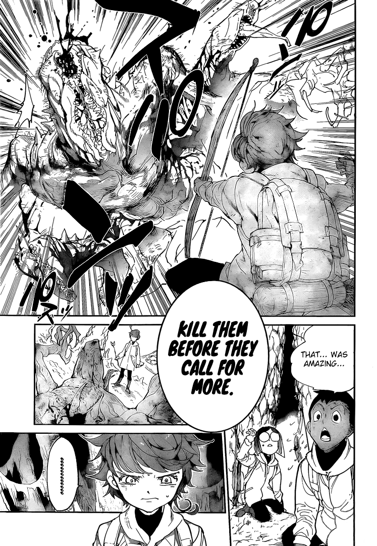 Yakusoku no Neverland Chapter 100 page 18 - Chapter 100: Arrival