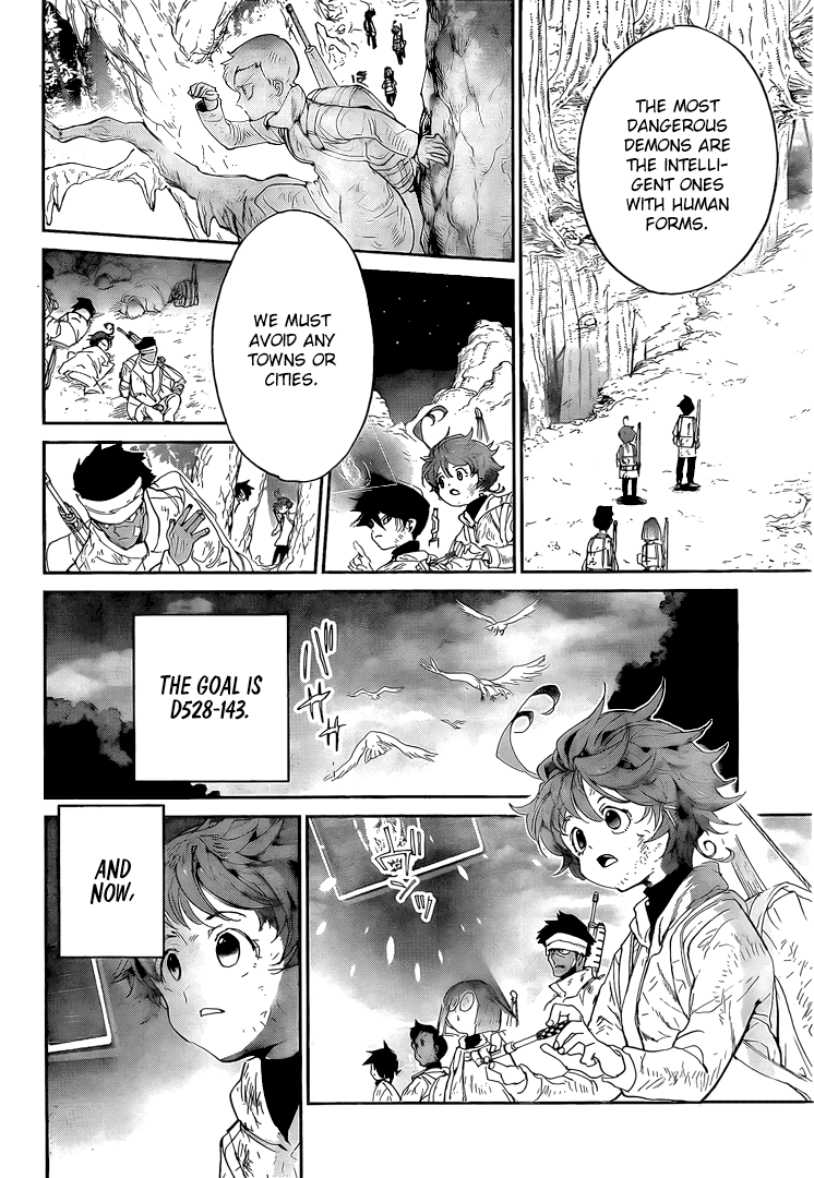 Yakusoku no Neverland Chapter 100 page 19 - Chapter 100: Arrival