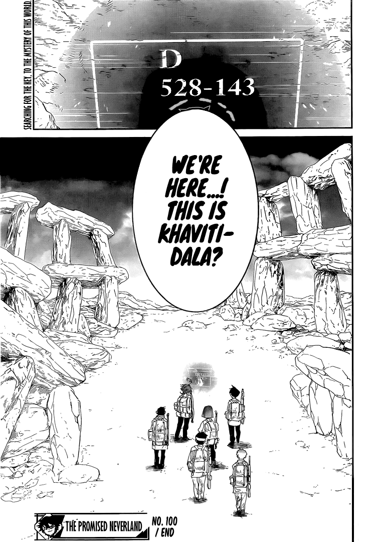 Yakusoku no Neverland Chapter 100 page 20 - Chapter 100: Arrival