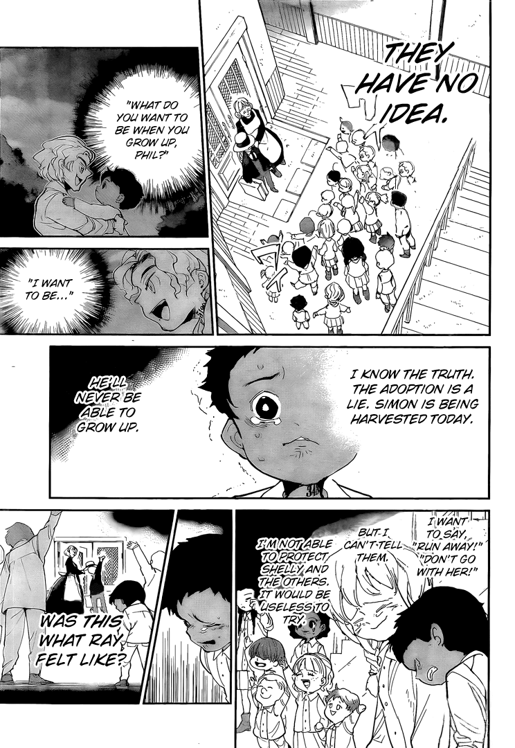 Yakusoku no Neverland Chapter 100 page 8 - Chapter 100: Arrival