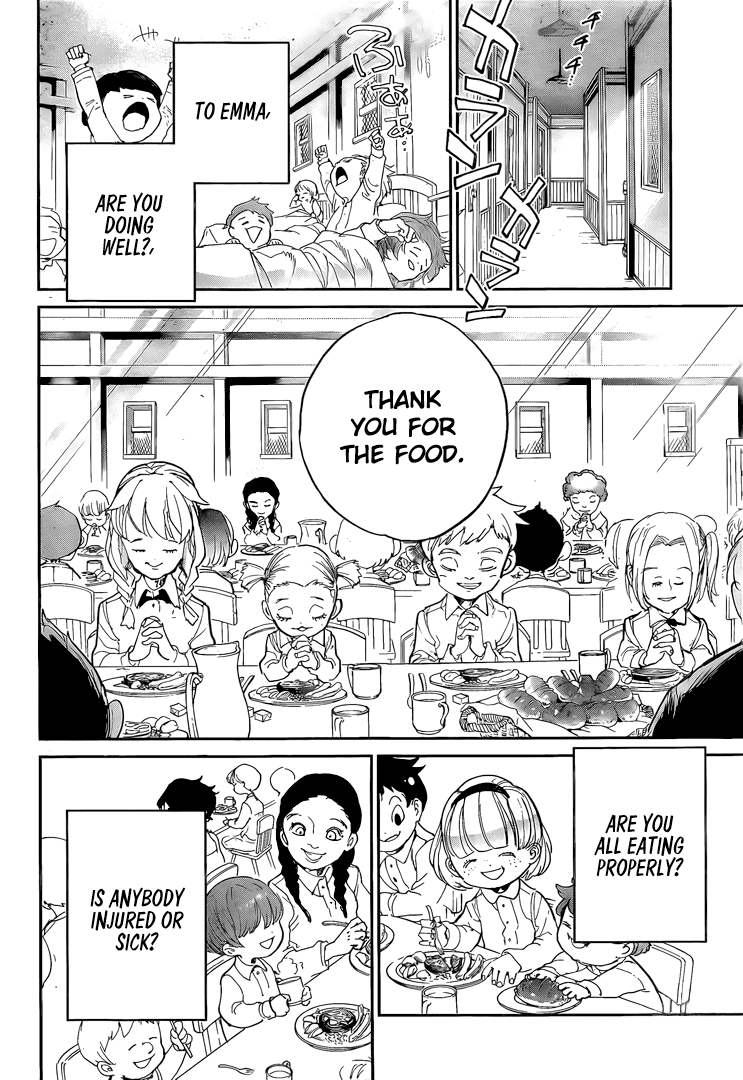 Yakusoku no Neverland Chapter 100 page 9 - Chapter 100: Arrival