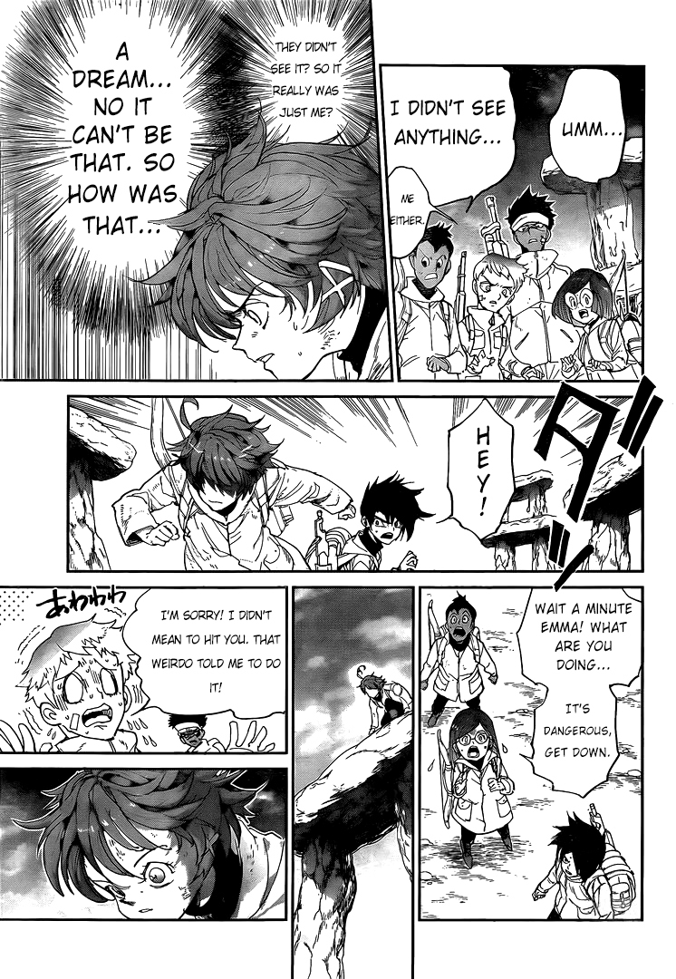 Yakusoku no Neverland Chapter 101 page 12 - Chapter 101: Come this way