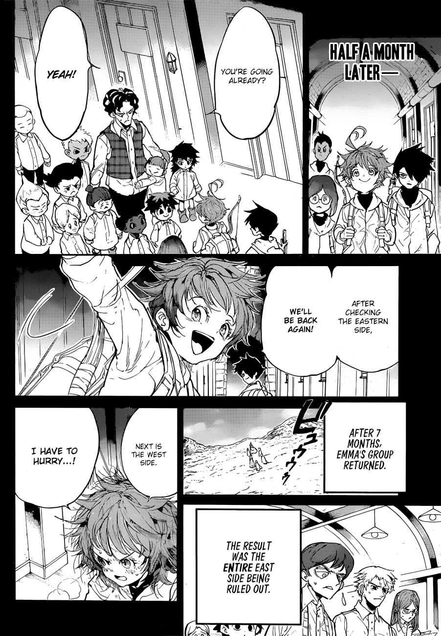 Yakusoku no Neverland Chapter 102 page 12 - Chapter 102: Found It