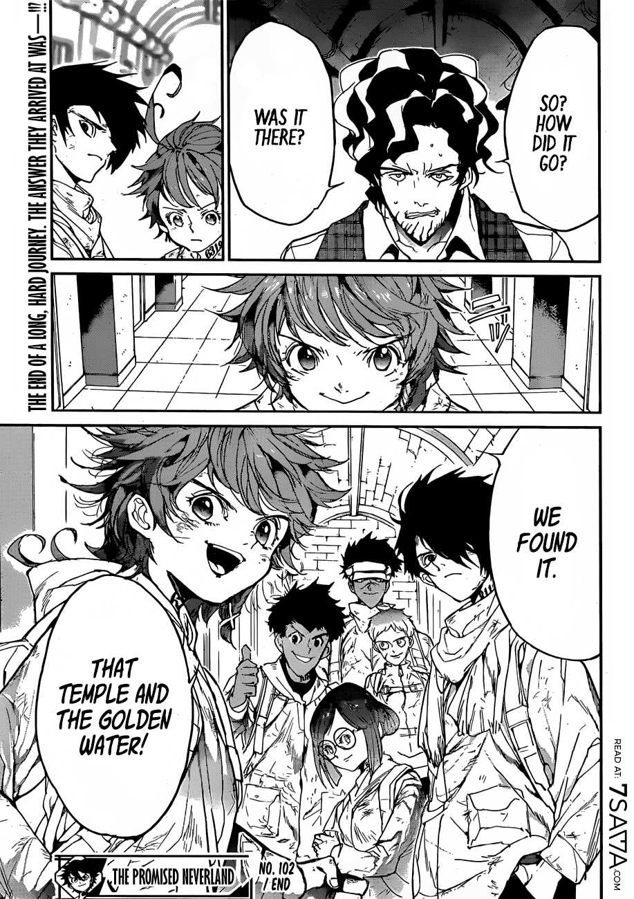 Yakusoku no Neverland Chapter 102 page 22 - Chapter 102: Found It