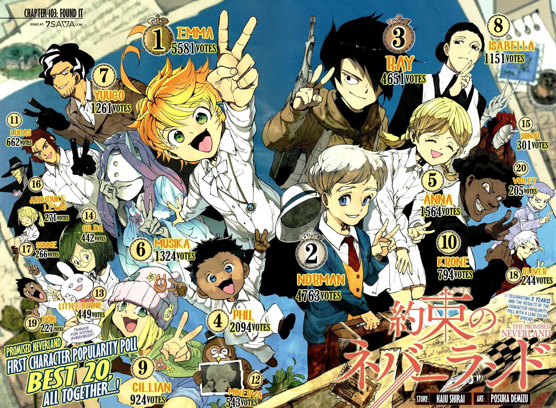 Yakusoku no Neverland Chapter 102 page 4 - Chapter 102: Found It