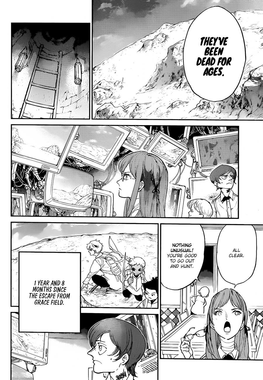 Yakusoku no Neverland Chapter 102 page 8 - Chapter 102: Found It
