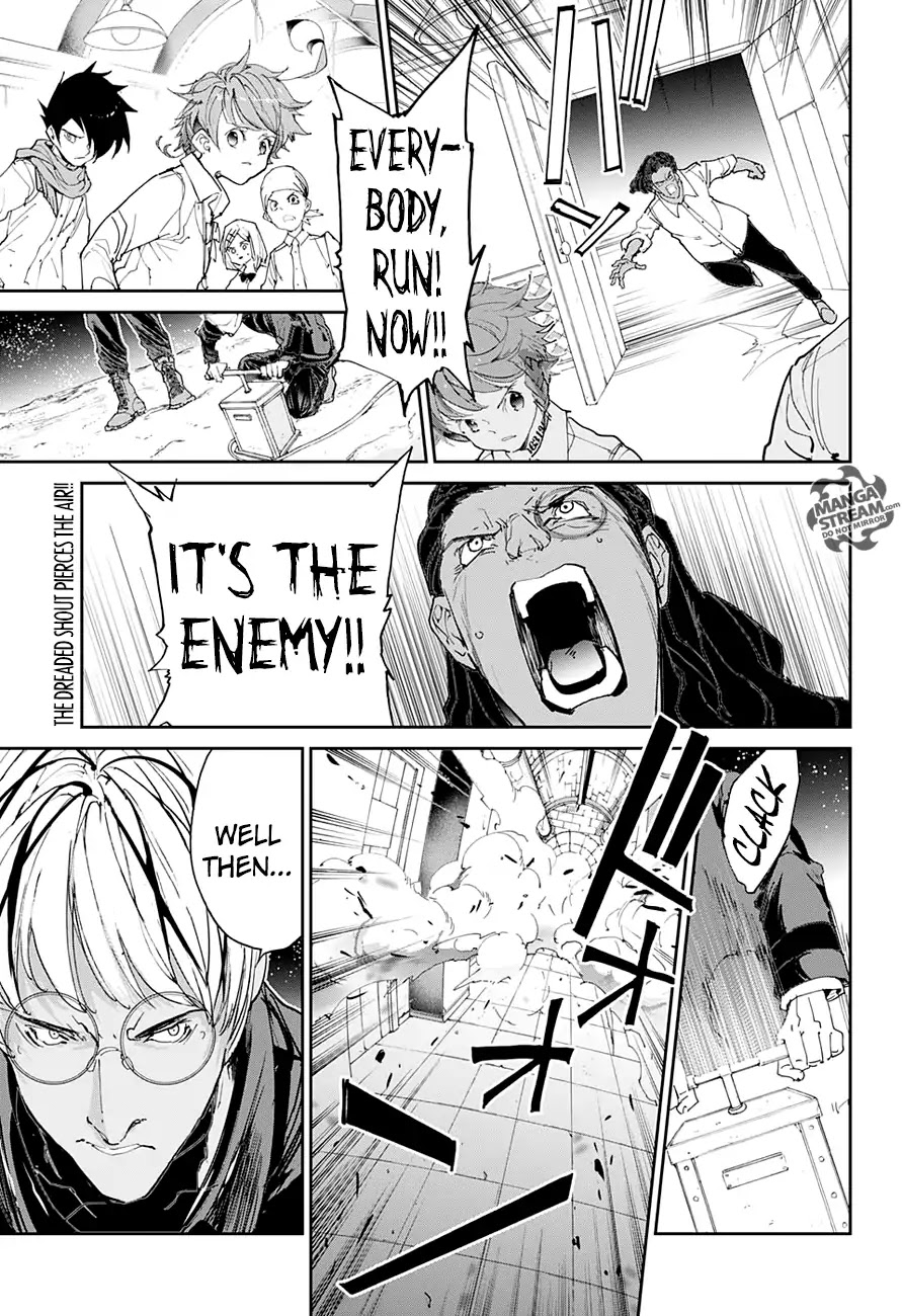 Yakusoku no Neverland Chapter 104 page 1 - Chapter 104: Throw It Away