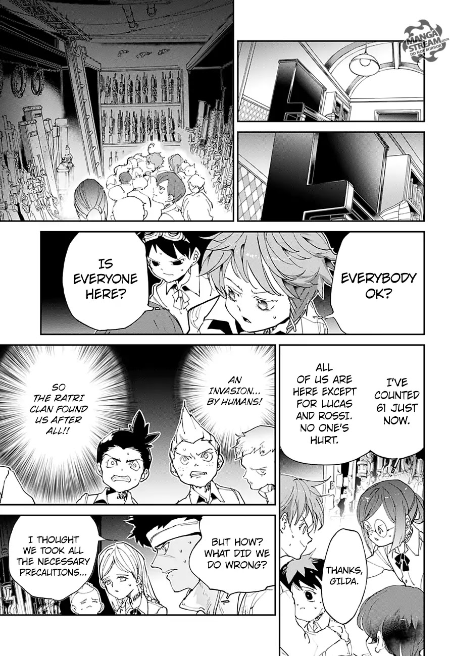 Yakusoku no Neverland Chapter 104 page 4 - Chapter 104: Throw It Away