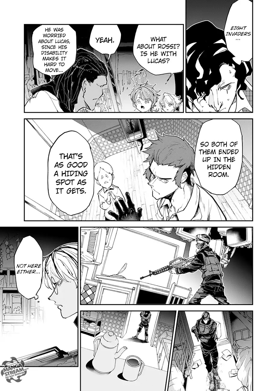 Yakusoku no Neverland Chapter 104 page 6 - Chapter 104: Throw It Away