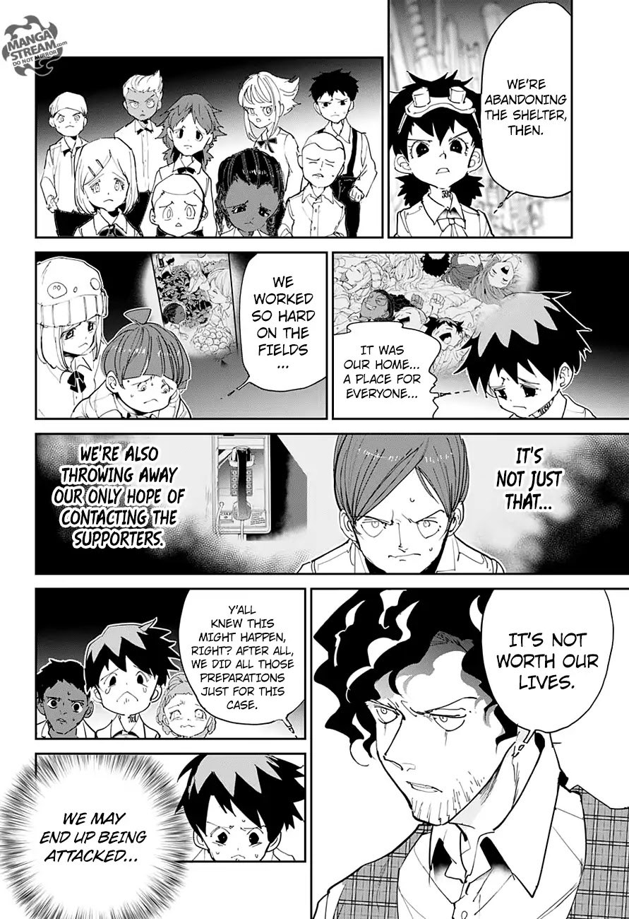 Yakusoku no Neverland Chapter 104 page 9 - Chapter 104: Throw It Away
