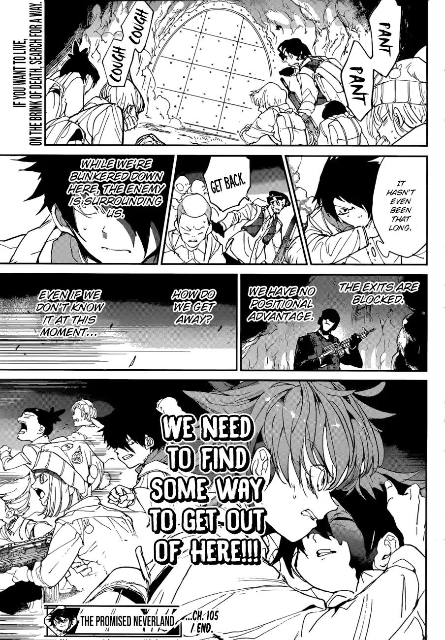 Yakusoku no Neverland Chapter 105 page 18 - Chapter 105