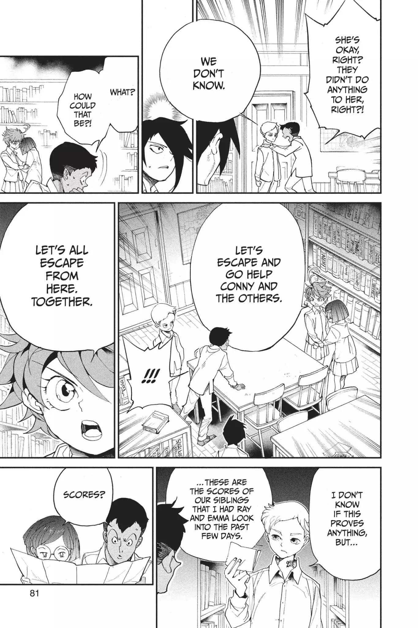 Yakusoku no Neverland Chapter 11 page 13 - Chapter 11: Traitor, Part 1