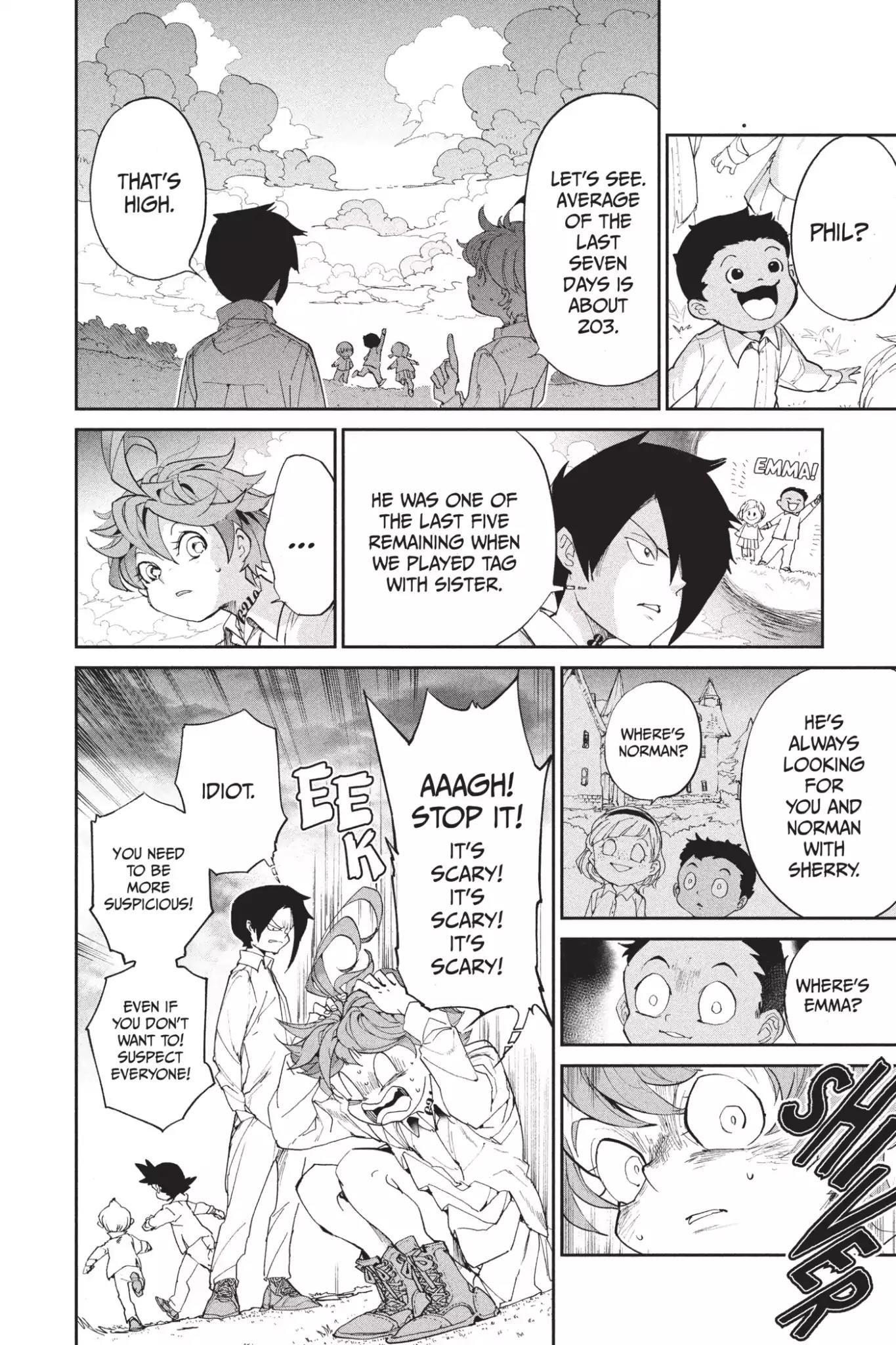 Yakusoku no Neverland Chapter 11 page 2 - Chapter 11: Traitor, Part 1