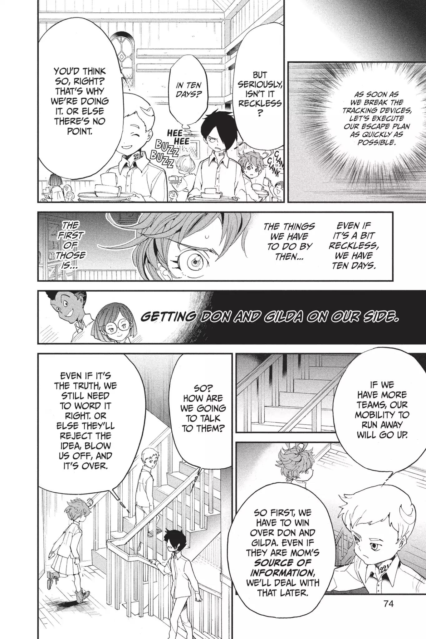 Yakusoku no Neverland Chapter 11 page 6 - Chapter 11: Traitor, Part 1