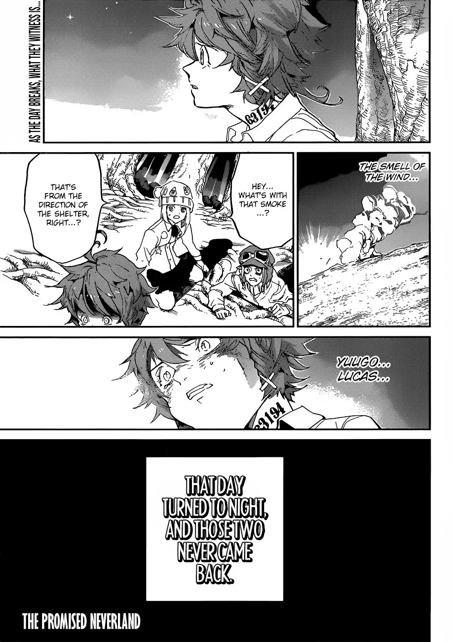 Yakusoku no Neverland Chapter 110 page 1 - Chapter 110