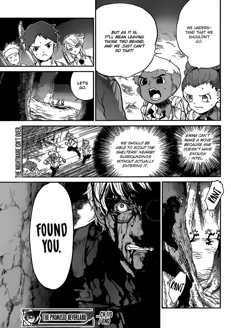 Yakusoku no Neverland Chapter 110 page 20 - Chapter 110