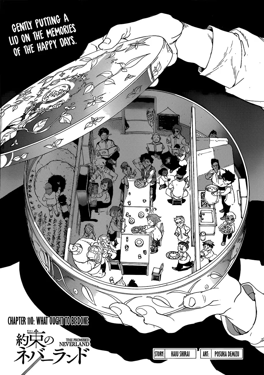 Yakusoku no Neverland Chapter 110 page 3 - Chapter 110