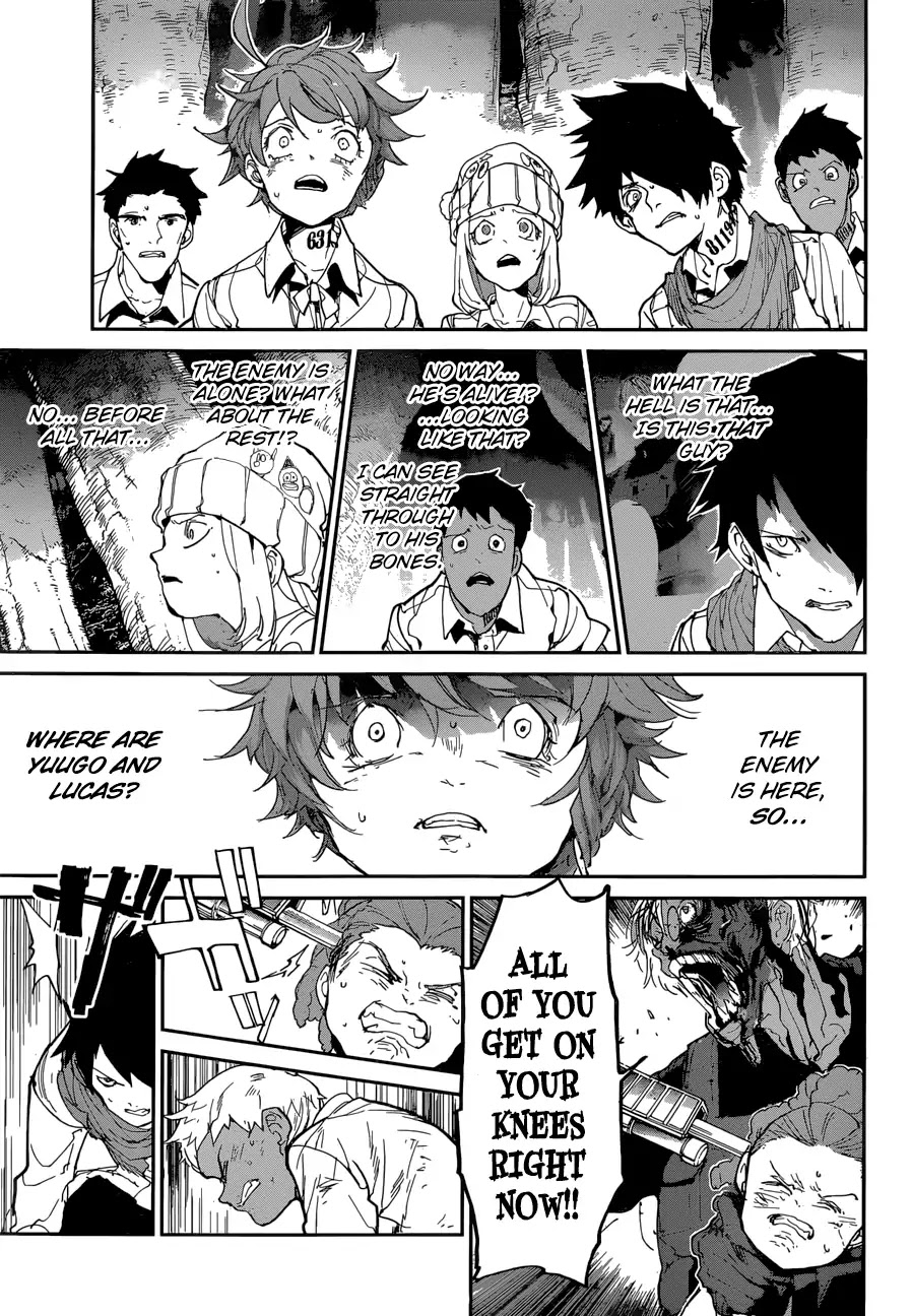 Yakusoku no Neverland Chapter 111 page 10 - Chapter 111: Unwelcomed Guest