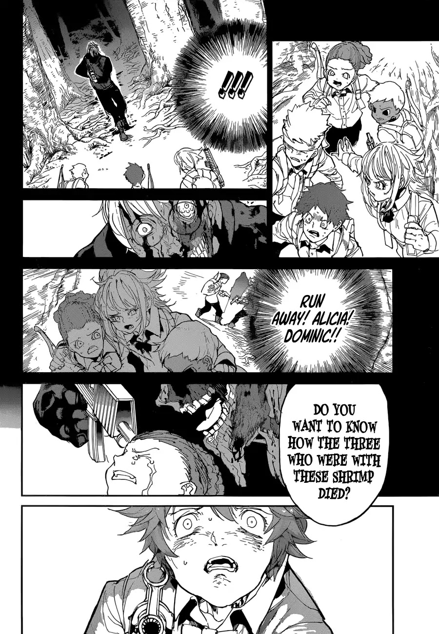 Yakusoku no Neverland Chapter 111 page 15 - Chapter 111: Unwelcomed Guest