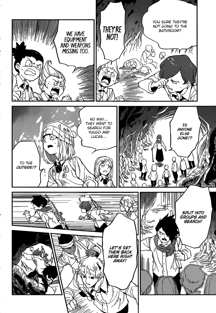 Yakusoku no Neverland Chapter 111 page 5 - Chapter 111: Unwelcomed Guest