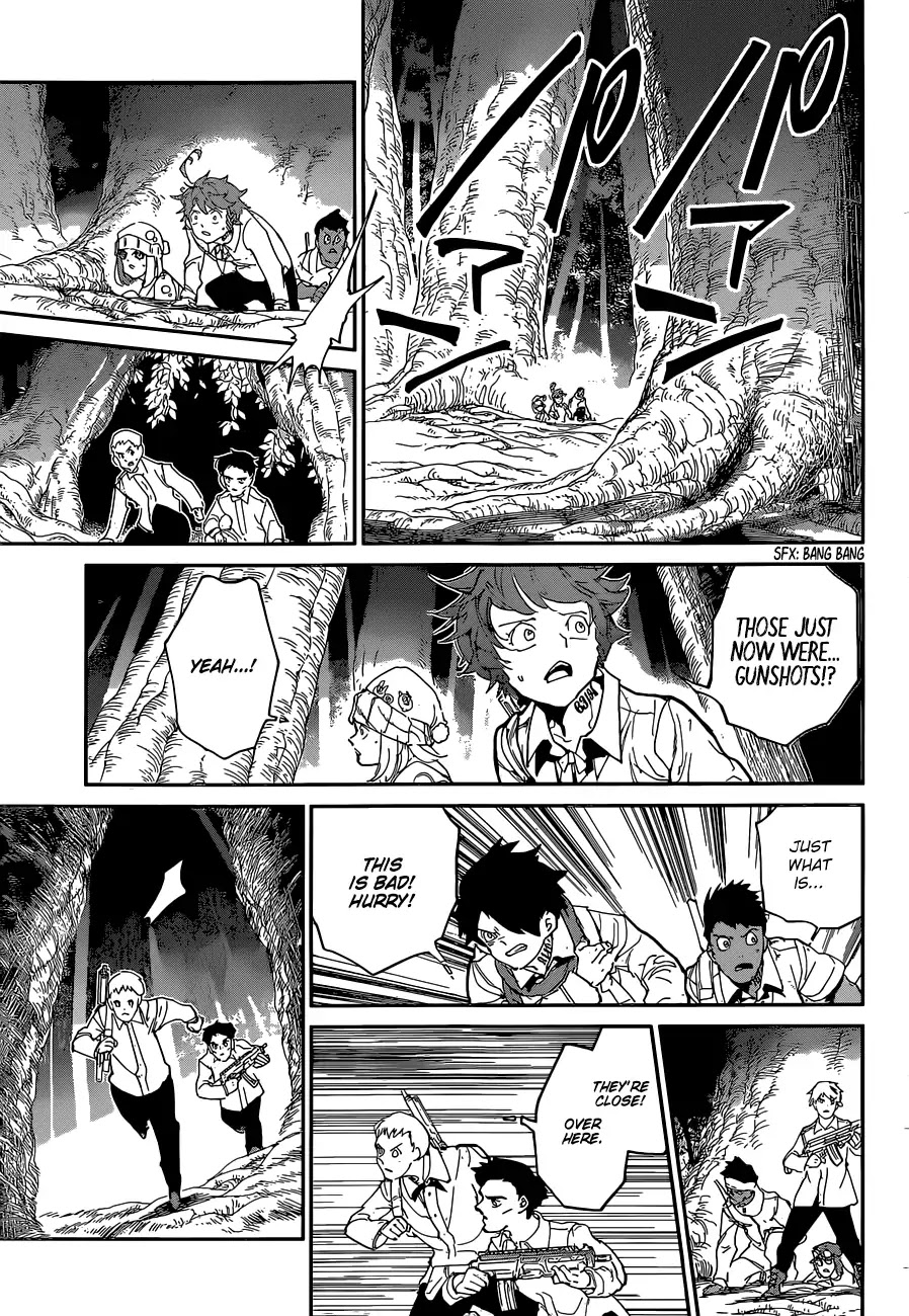 Yakusoku no Neverland Chapter 111 page 6 - Chapter 111: Unwelcomed Guest