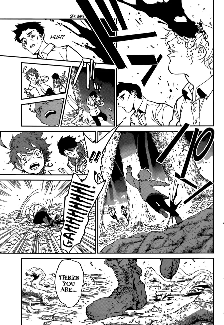 Yakusoku no Neverland Chapter 111 page 8 - Chapter 111: Unwelcomed Guest