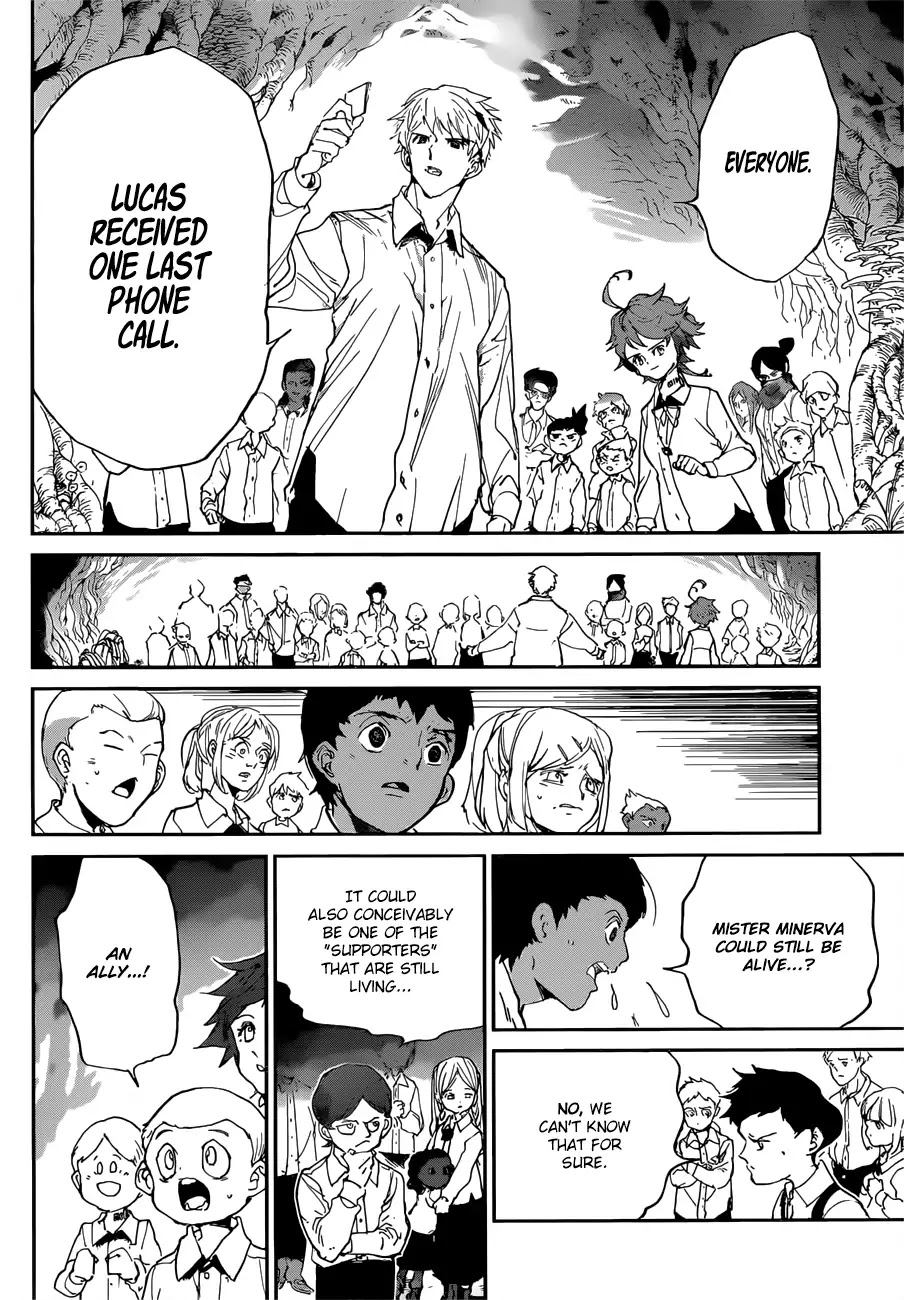 Yakusoku no Neverland Chapter 112 page 16 - Chapter 112: Mourning