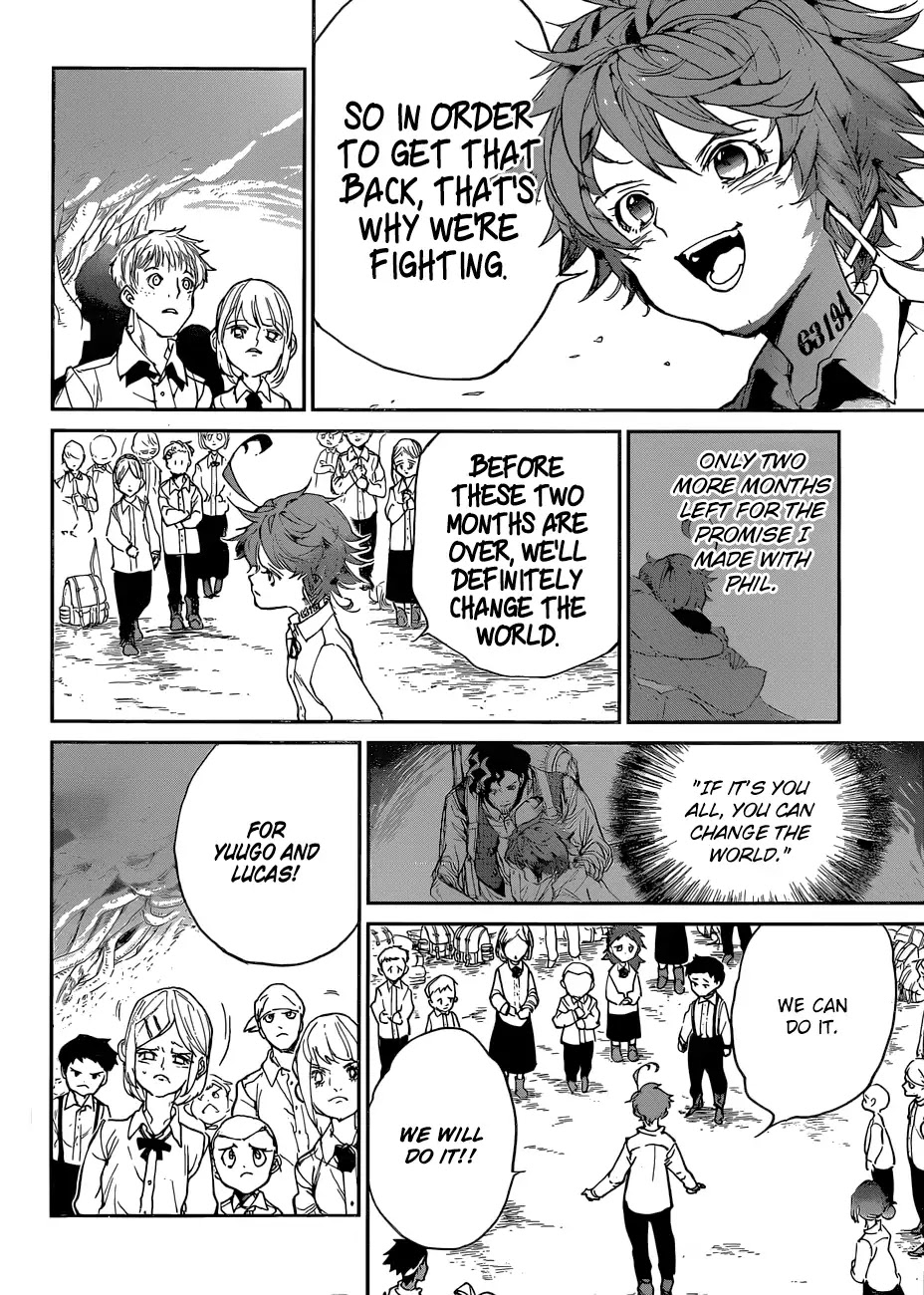Yakusoku no Neverland Chapter 112 page 18 - Chapter 112: Mourning