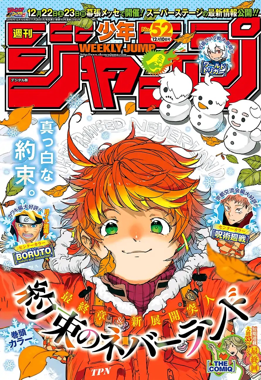 Yakusoku no Neverland Chapter 113 page 1 - Chapter 113: The King of Paradise