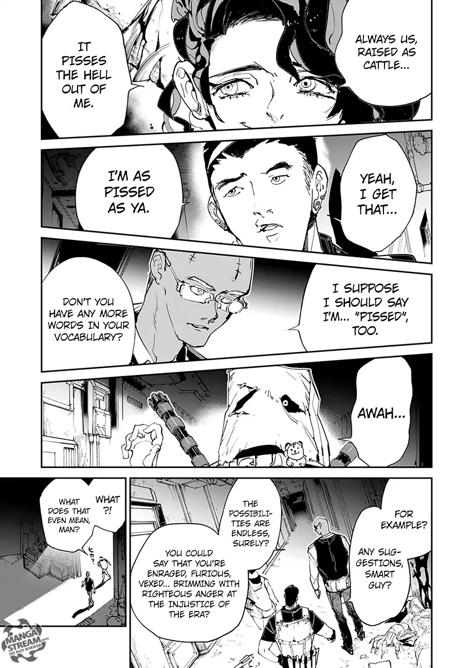 Yakusoku no Neverland Chapter 113 page 7 - Chapter 113: The King of Paradise