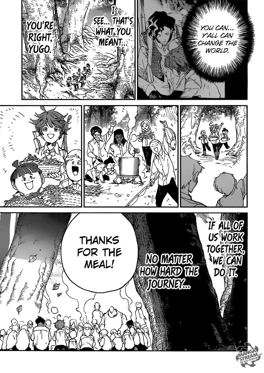 Yakusoku no Neverland Chapter 114 page 14 - Chapter 114: One Thing At A Time