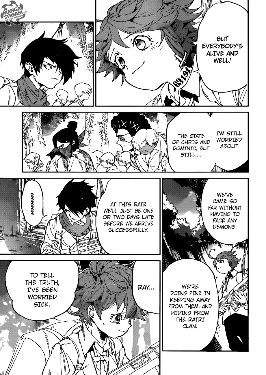 Yakusoku no Neverland Chapter 114 page 16 - Chapter 114: One Thing At A Time