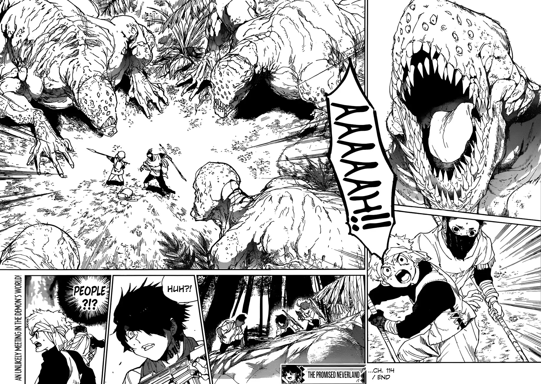 Yakusoku no Neverland Chapter 114 page 19 - Chapter 114: One Thing At A Time