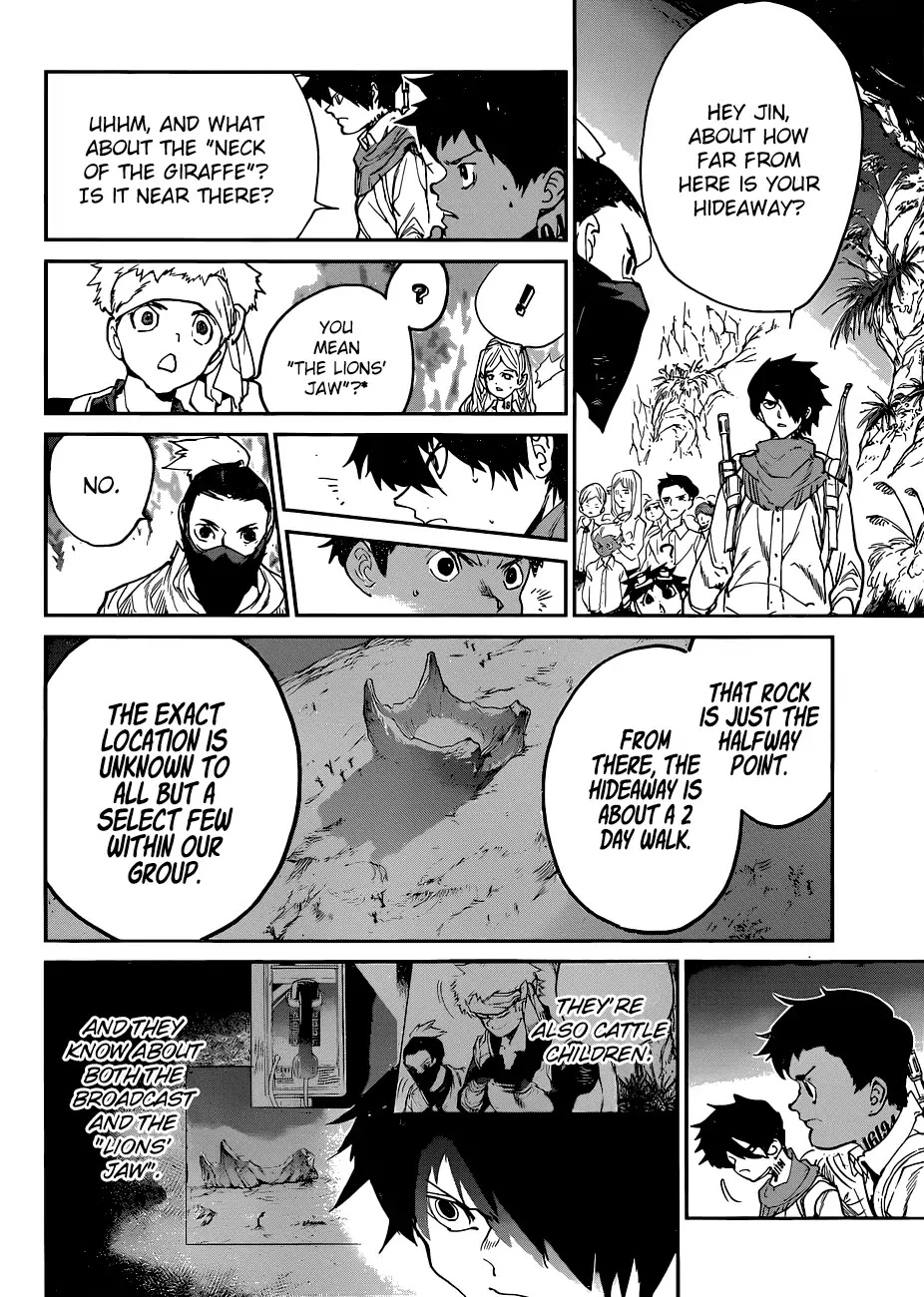 Yakusoku no Neverland Chapter 115 page 15 - Chapter 115: Jin And Hayato