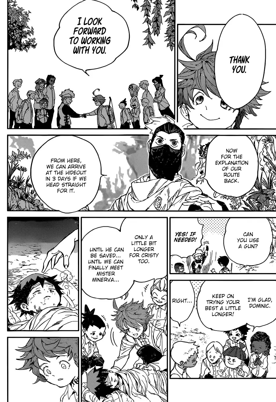 Yakusoku no Neverland Chapter 115 page 17 - Chapter 115: Jin And Hayato