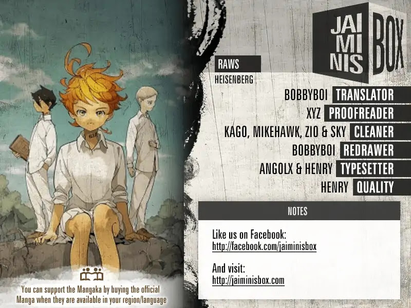 Yakusoku no Neverland Chapter 115 page 2 - Chapter 115: Jin And Hayato