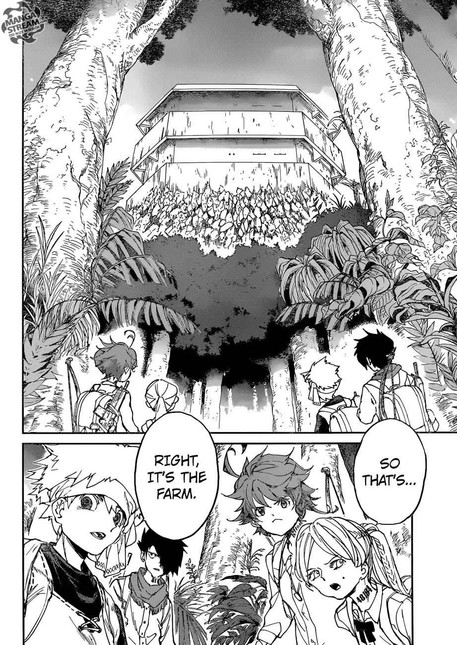 Yakusoku no Neverland Chapter 116 page 11 - Chapter 116: Infiltrating the Cage
