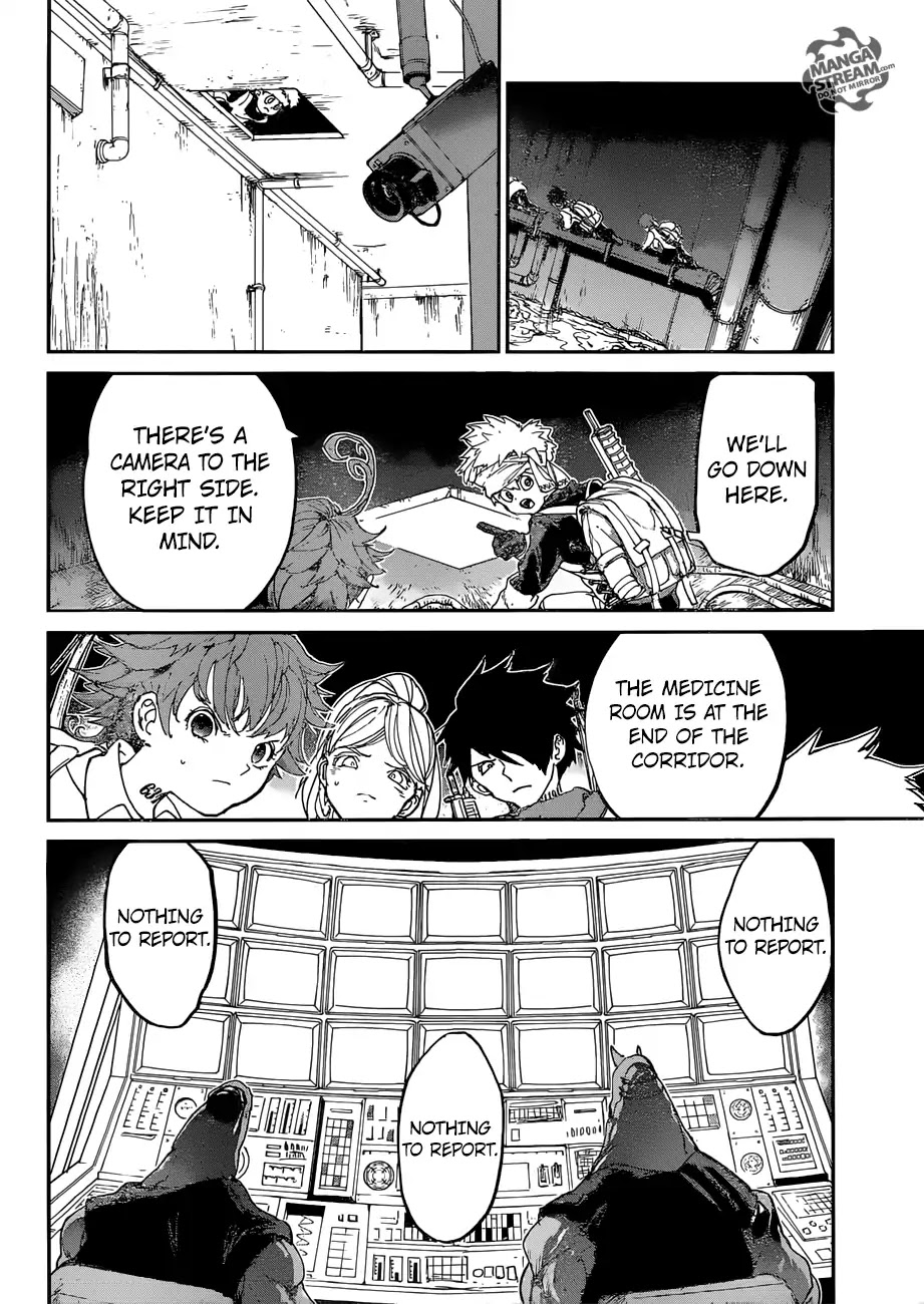 Yakusoku no Neverland Chapter 116 page 15 - Chapter 116: Infiltrating the Cage