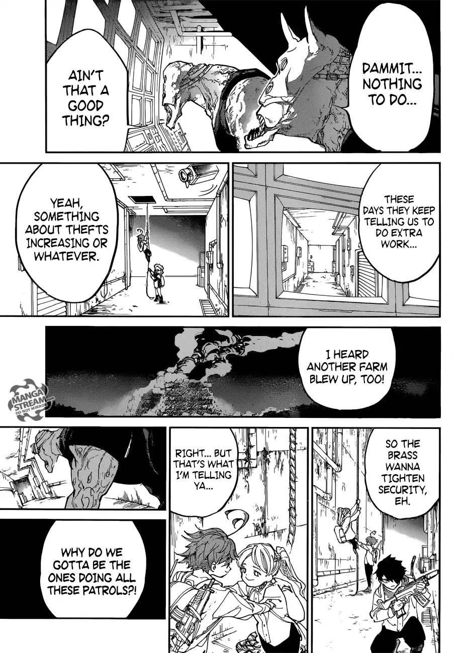 Yakusoku no Neverland Chapter 116 page 16 - Chapter 116: Infiltrating the Cage