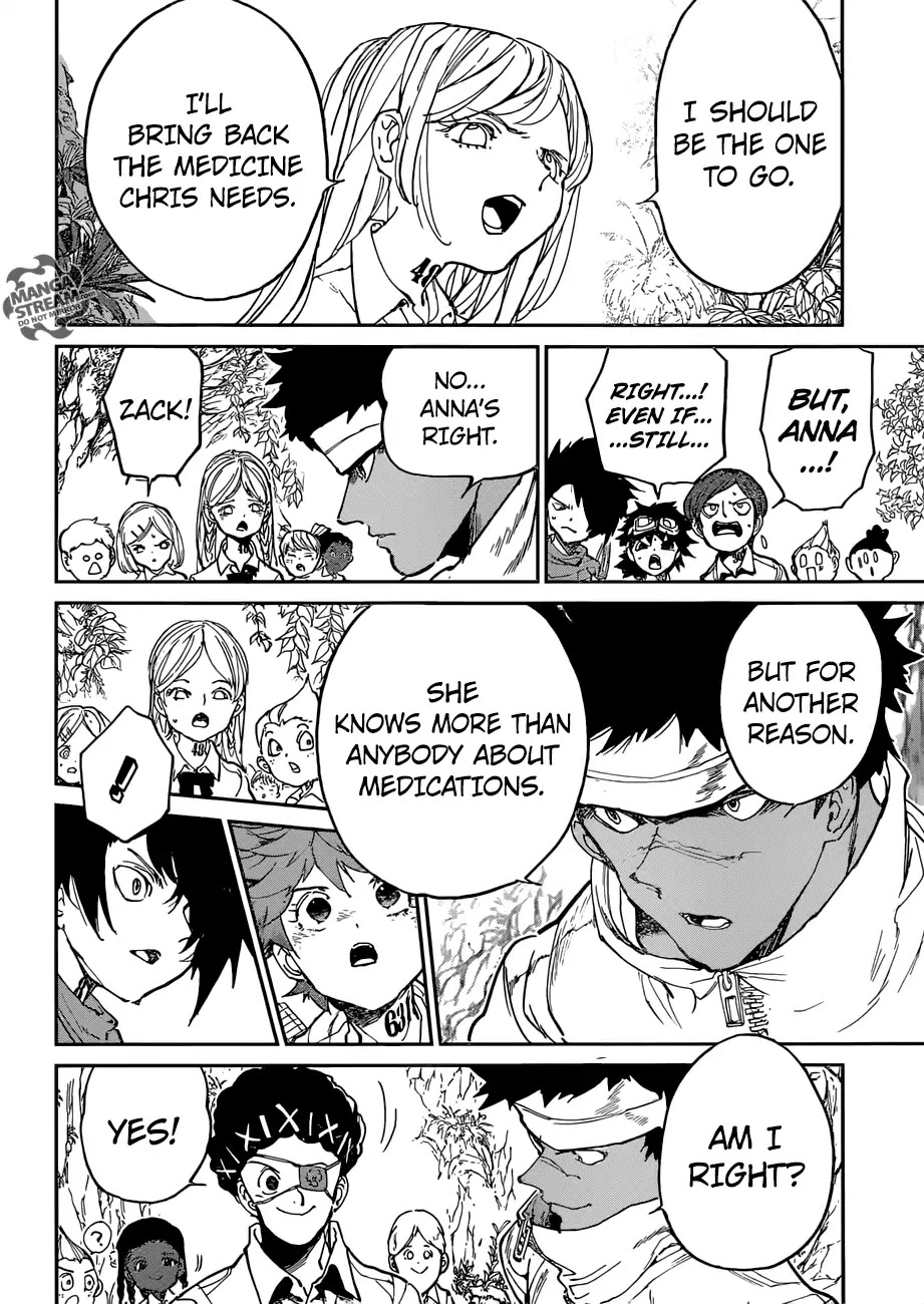 Yakusoku no Neverland Chapter 116 page 7 - Chapter 116: Infiltrating the Cage